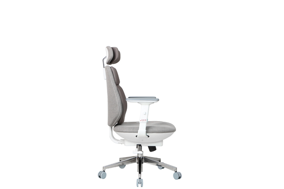Adaptive Spring Adjustment Ergonomic PC Chair Gray Double Airbag