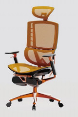 Ergonomic High Back Support Office Chair ANSI Adjustable Headrest With Class 4 Gaslift
