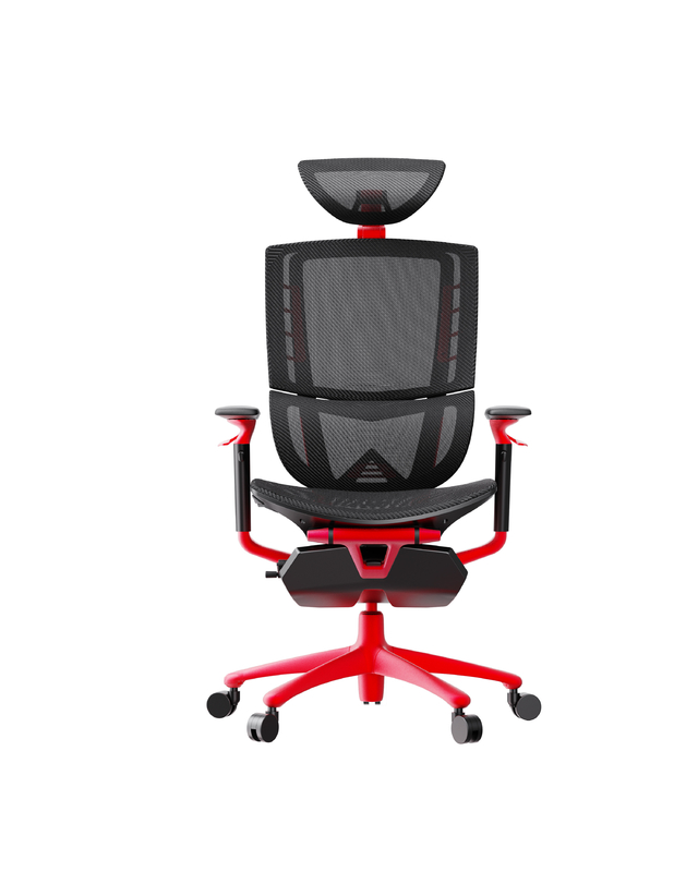 Unigamer Office Ergonomic Gaming Chair Polyester With Headrest